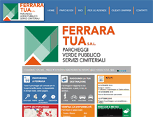 Tablet Screenshot of ferraratua.com